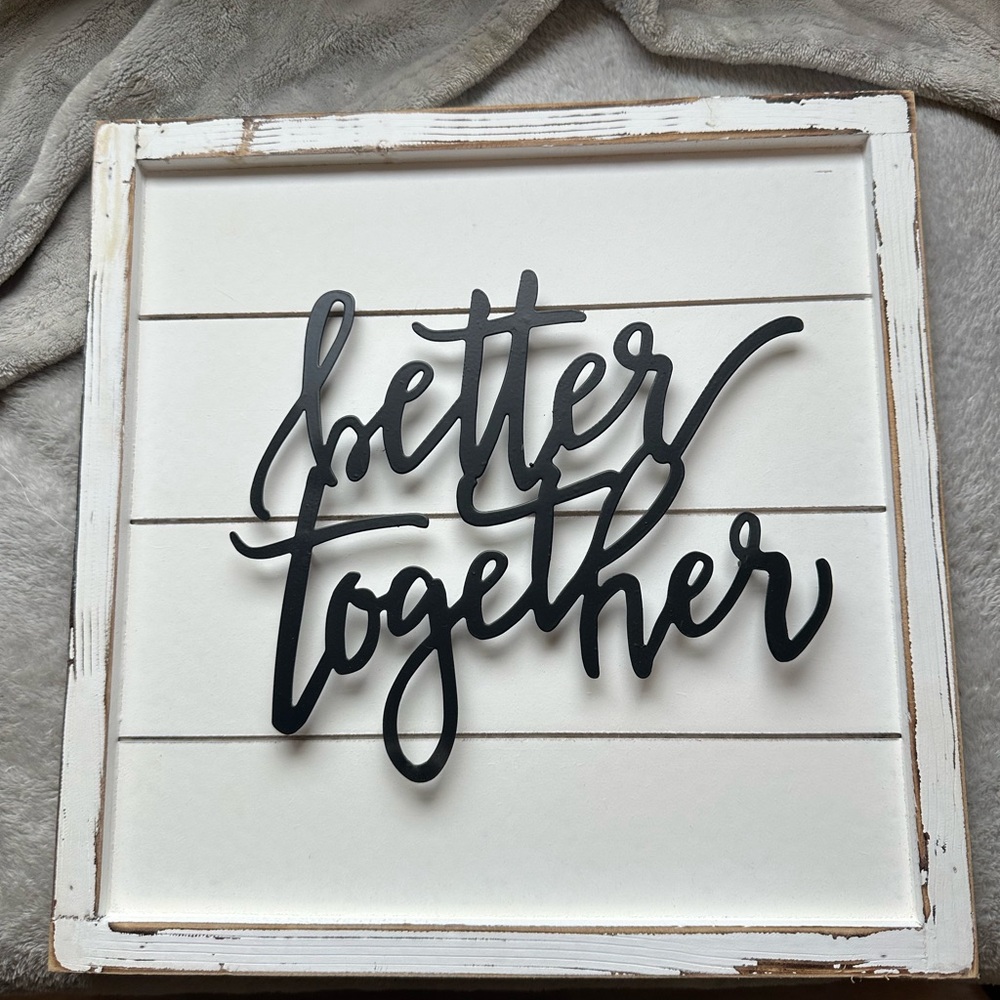 Better Together Wall Decor